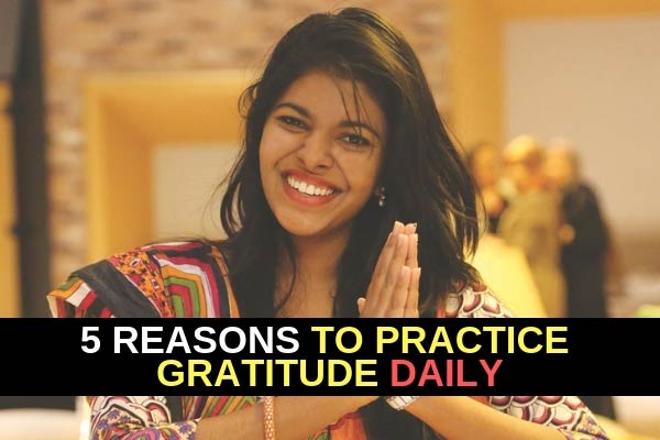 practice gratitude daily
